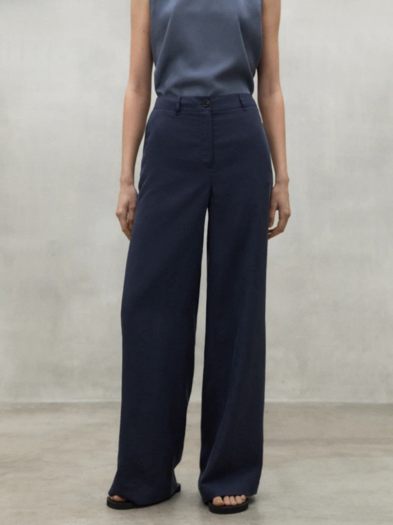 Pantalón Palazzo ECOALF Sabine MARINO