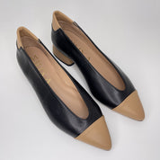 Salón MIUXA Piel Combi NEGRO/ALMENDRA