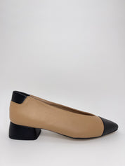 Salón MIUXA Piel Combi ALMENDRA/NEGRO