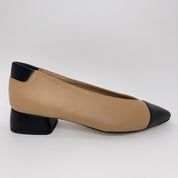 Salón MIUXA Piel Combi ALMENDRA/NEGRO