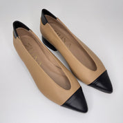 Salón MIUXA Piel Combi ALMENDRA/NEGRO