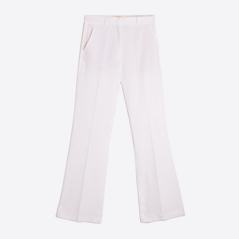 Pantalón Veronica VILAGALLO Lino BLANCO