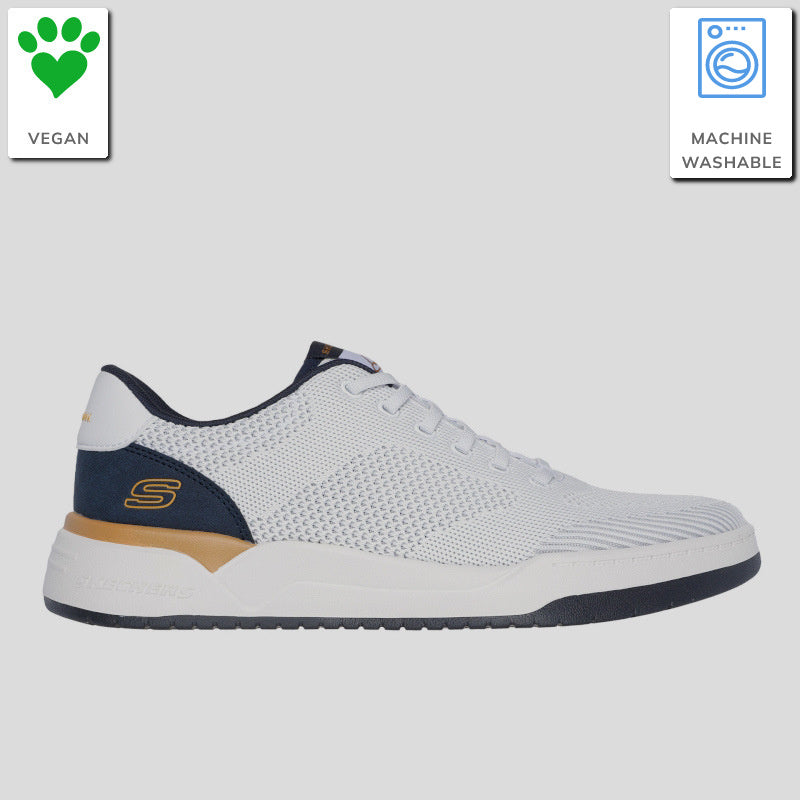 SKECHERS Hombre Corliss - Dorset BLANCA