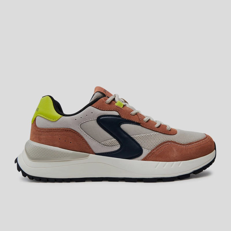 SKECHERS Fury Lace Low COMBI NATURAL