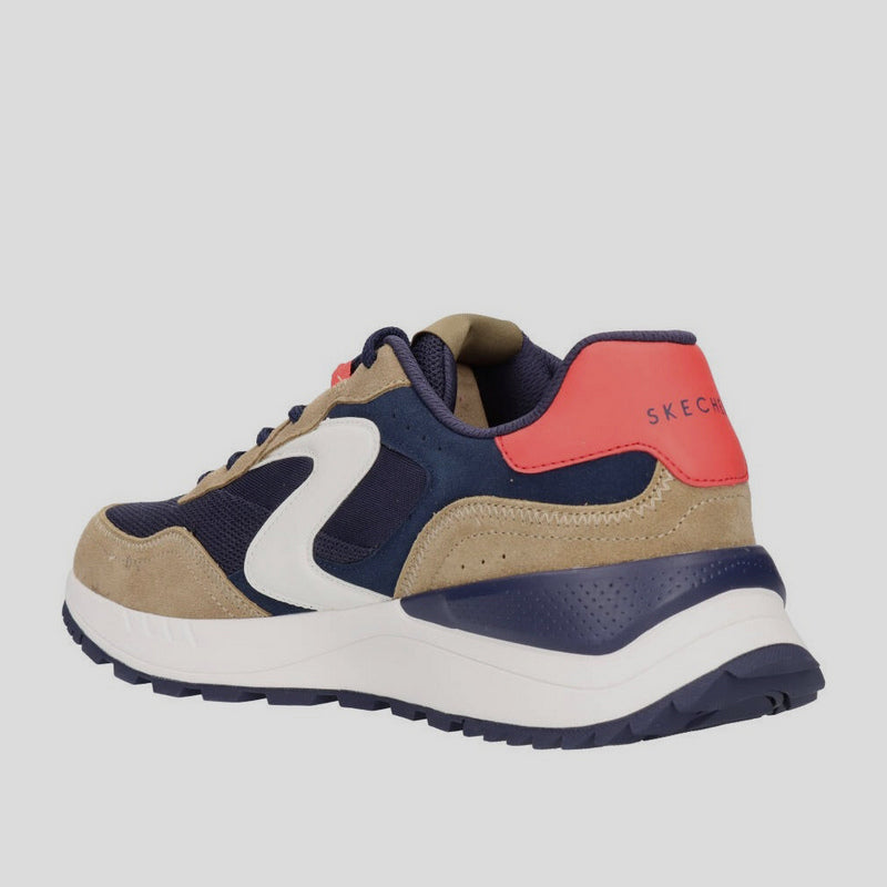 SKECHERS Fury Lace Low COMBI MARINO