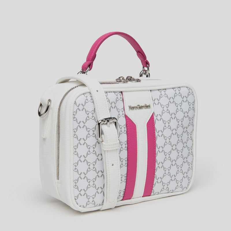 Bolso NEROGIARDINI Piel Técnica BLANCO
