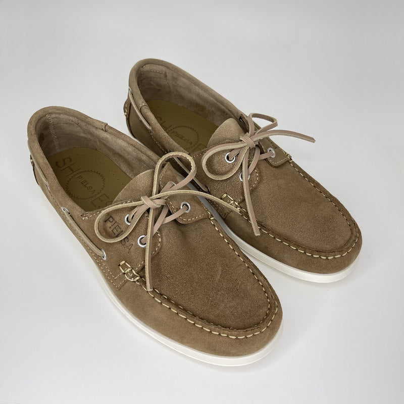 Naútico Hombre PIELSA Ante TAUPE