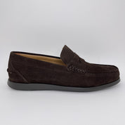 Mocasín Hombre PIELSA Ante MARRÓN CAFÉ