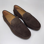 Mocasín Hombre PIELSA Ante MARRÓN CAFÉ