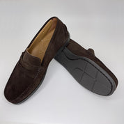 Mocasín Hombre PIELSA Ante MARRÓN CAFÉ