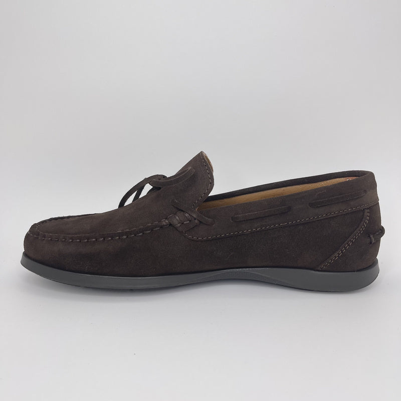 Mocasín Naútico Hombre PIELSA Ante CAFÉ