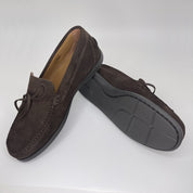 Mocasín Naútico Hombre PIELSA Ante CAFÉ