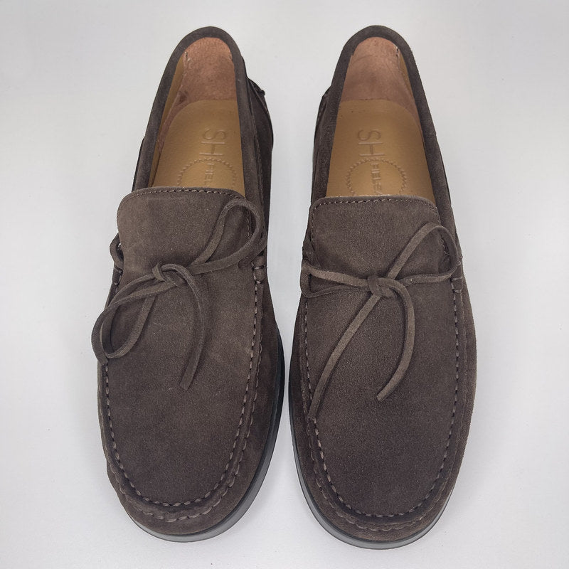 Mocasín Naútico Hombre PIELSA Ante CAFÉ