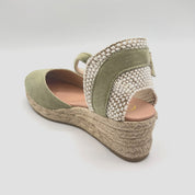 Alpargata Cuña GAIMO Copita Ante KAKI