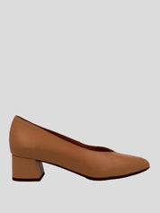 Salón en Punta NE.KA.NE Tacón Piel CUERO