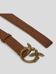 Cinturón Love Berry PINKO H3 Oro MARRÓN