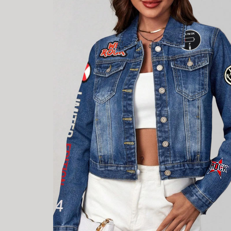 Cazadora Denim Mujer LaSAL Like AZUL