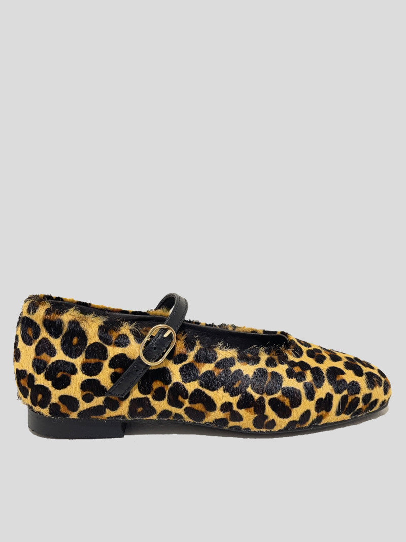Bailarina NE.KA.NE Correa Piel LEOPARDO
