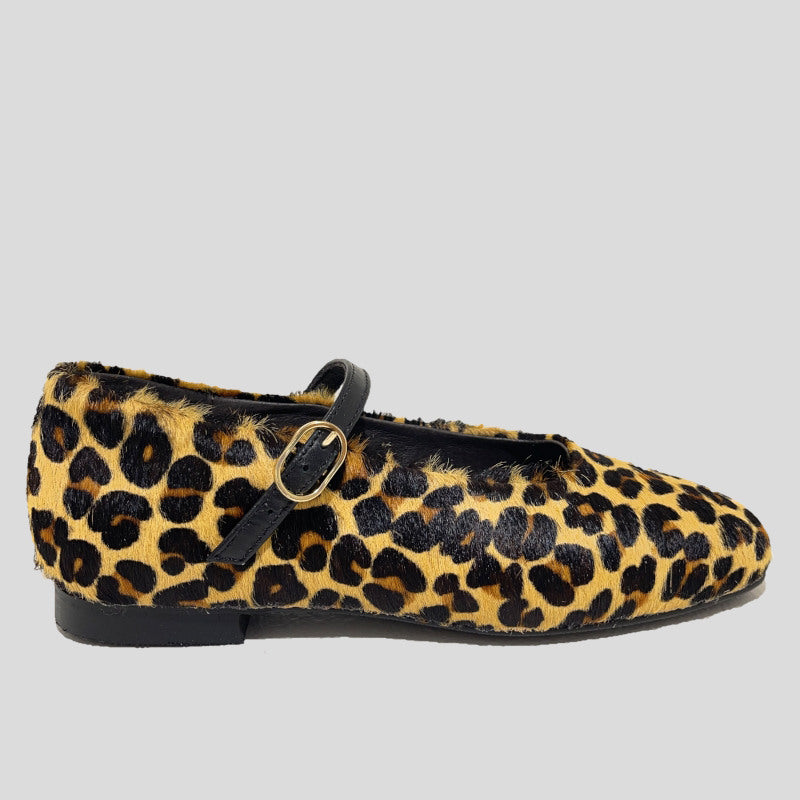 Bailarina NE.KA.NE Correa Piel LEOPARDO