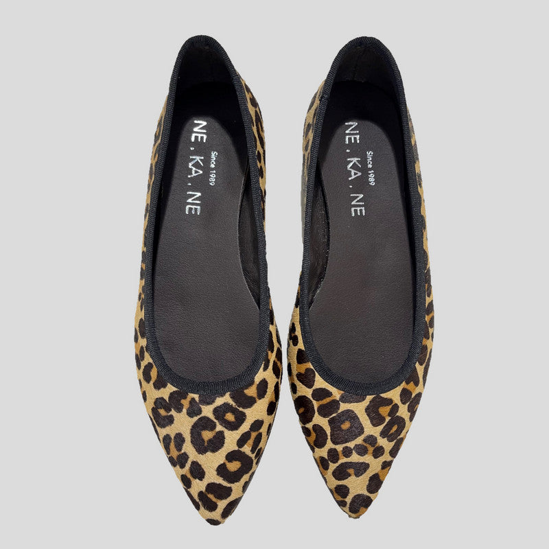 Bailarina Punta NE.KA.NE Pelo LEOPARDO