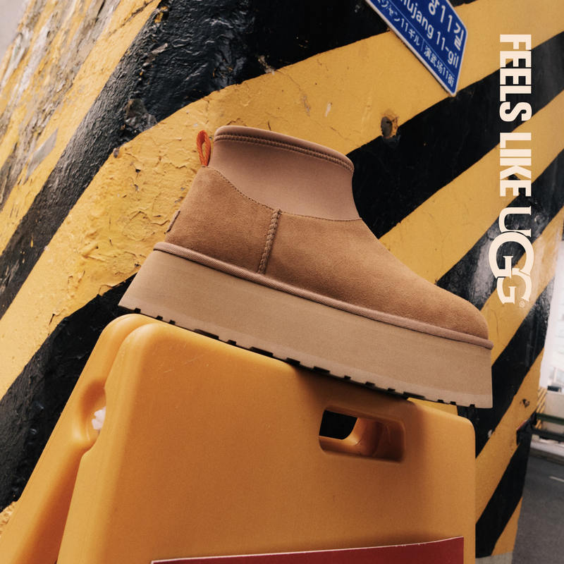 Botas Mujer UGG Classic MiniDipper NEGRO