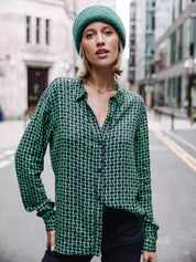 Camisa FREEMAN T.PORTER KatyVERDE/MARINO