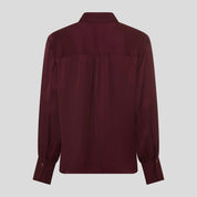 Camisa Fluida BRAX VIC Viscosa BURDEOS