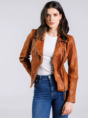 Biker FREAKY NATION Piel CUERO