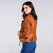 Biker FREAKY NATION Piel CUERO