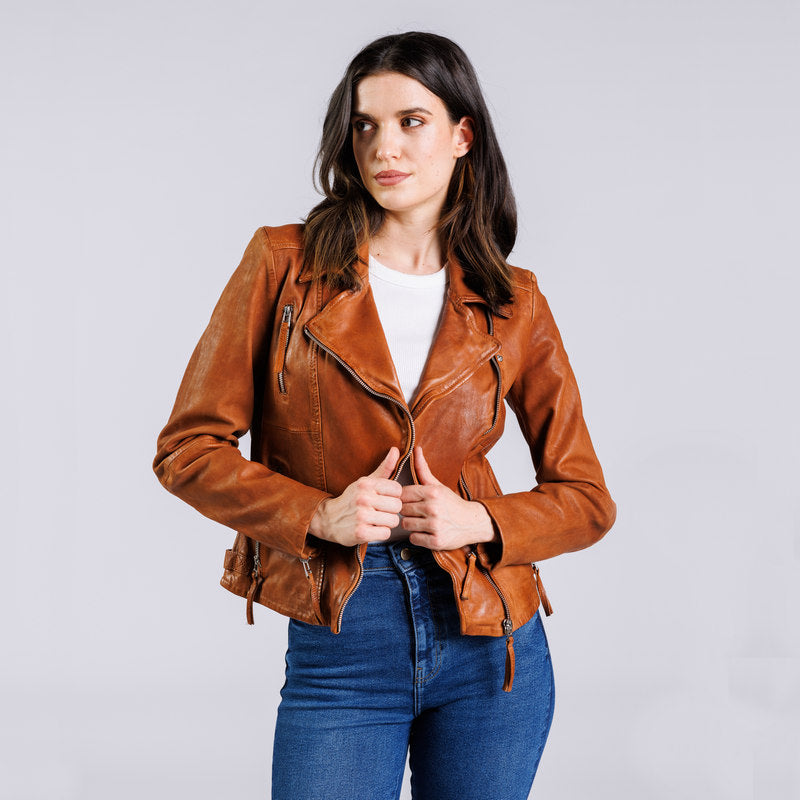 Biker FREAKY NATION Piel CUERO