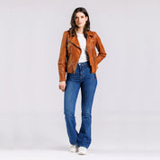 Biker FREAKY NATION Piel CUERO