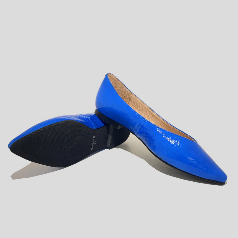 Bailarina NE.KA.NE Charol AZULÓN