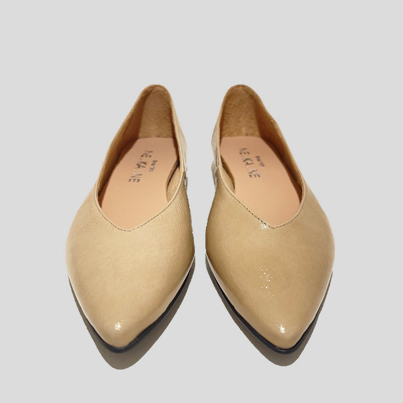 Bailarina NE.KA.NE Charol BEIGE NUDE