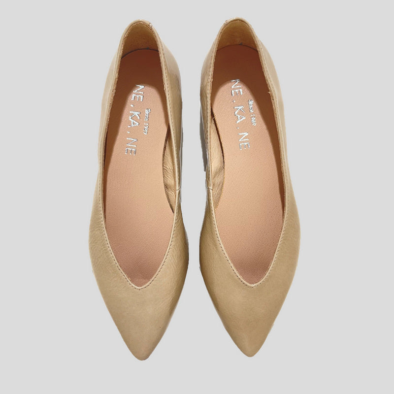 Bailarina NE.KA.NE Charol BEIGE NUDE