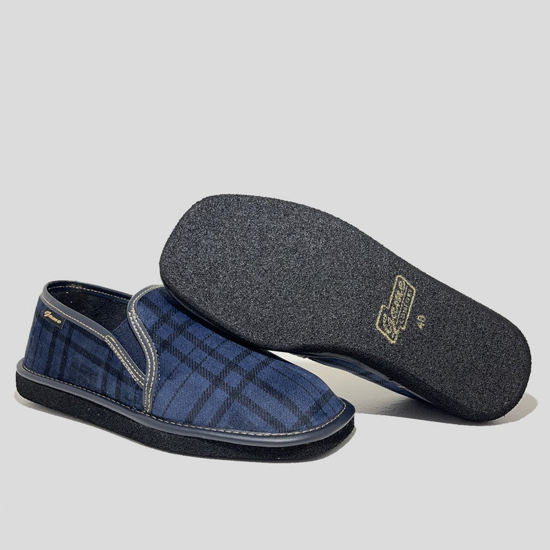 Zapatilla GAME 16015 CerradaCuadrosMARIN