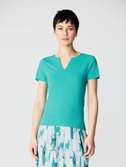 Camiseta ESCORPION CuelloChilabaTURQUESA