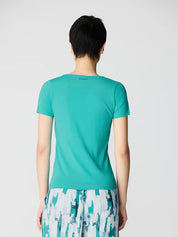 Camiseta ESCORPION CuelloChilabaTURQUESA