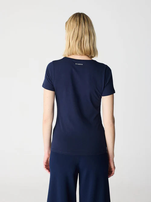 Camiseta Básica ESCORPION Algodón MARINO