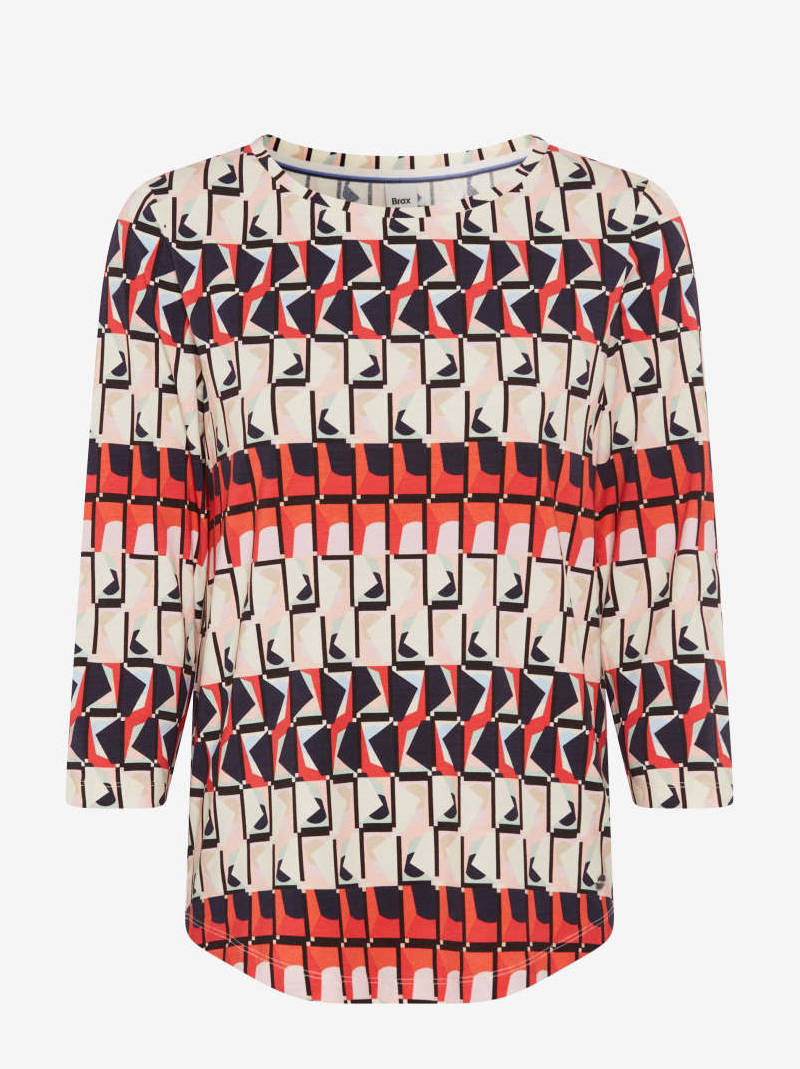 Blusa Carina BRAX Estampado MULTICOLOR