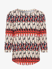 Blusa Carina BRAX Estampado MULTICOLOR