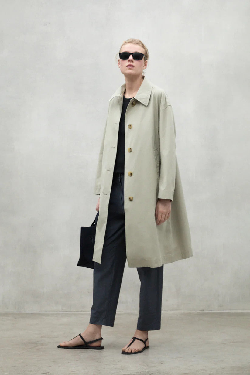 Gabardina Larga ECOALF Stong BEIGE