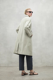 Gabardina Larga ECOALF Stong BEIGE
