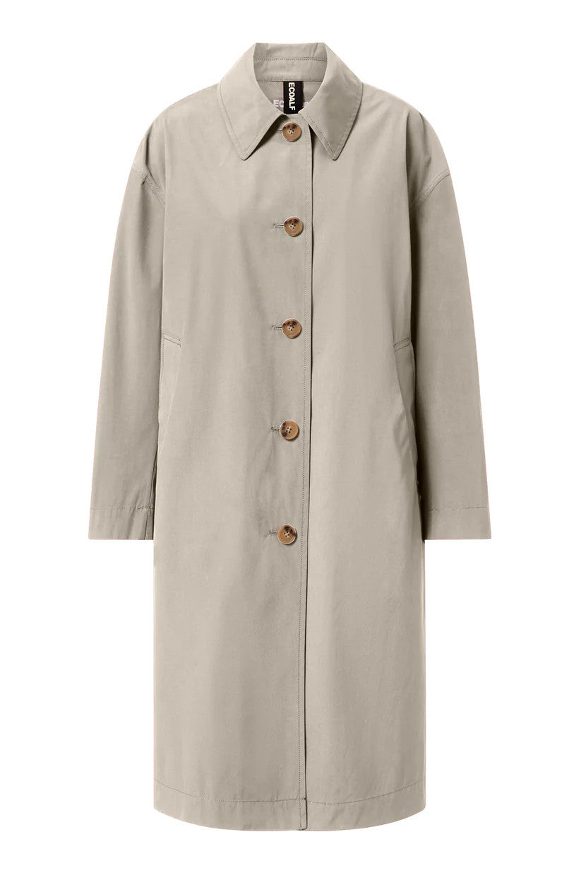 Gabardina Larga ECOALF Stong BEIGE