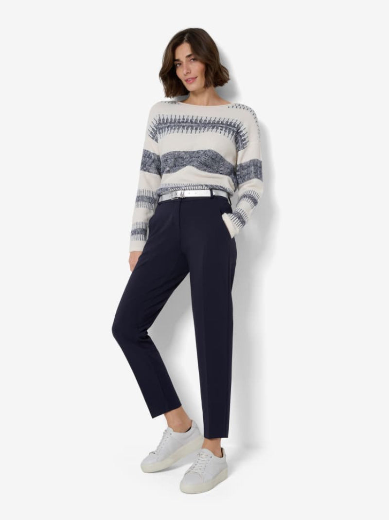 Pantalón Maron S BRAX Viscosa MARINO