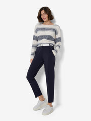 Pantalón Maron S BRAX Viscosa MARINO