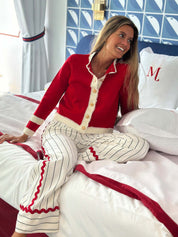 Chaqueta Punto VILAGALLO Chanel ROJO