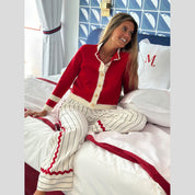 Chaqueta Punto VILAGALLO Chanel ROJO