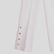 PantalónMikaela VILAGALLOPuntoRomaBLANCO