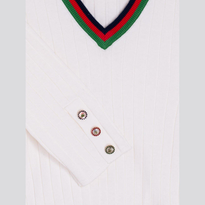 Jersey Pico VILAGALLO Canalé BLANCO