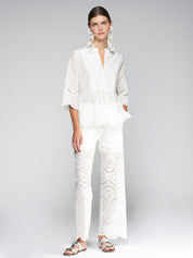 Pantalón Elena VILAGALLO Sangallo BLANCO
